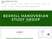 Tablet Screenshot of bexhillhanoveriankgl.co.uk